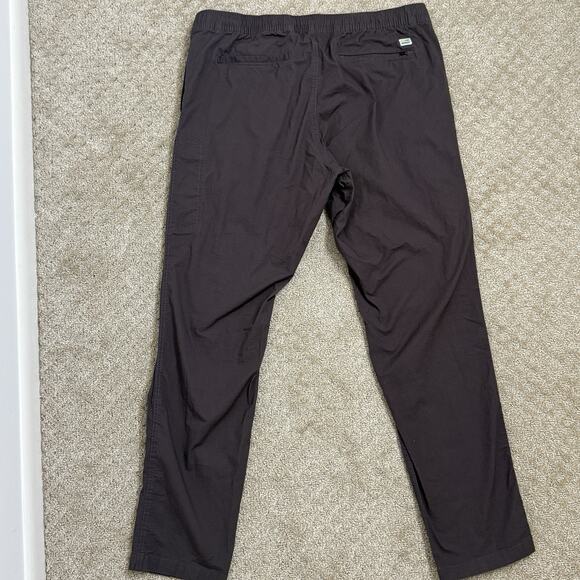 Vuori Climber Pants Mens XXL Charcoal Gray Slim Fit Ripstop Elastic Waist - Picture 6 of 16